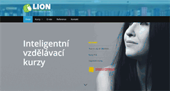 Desktop Screenshot of lioncentrum.cz